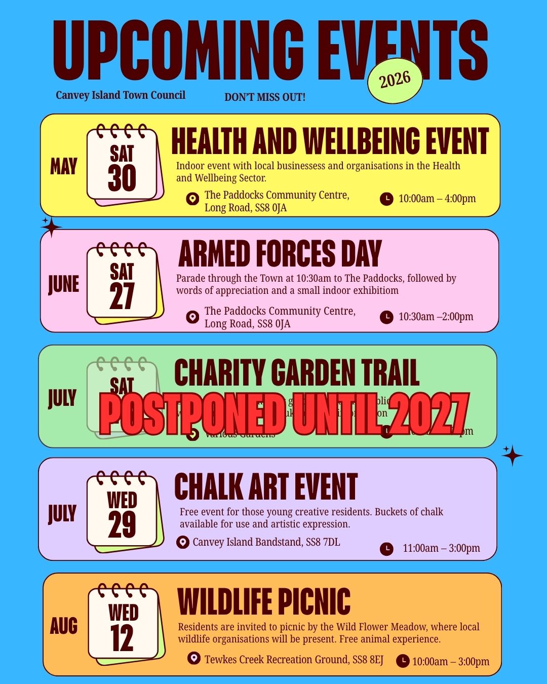 Events Calendar