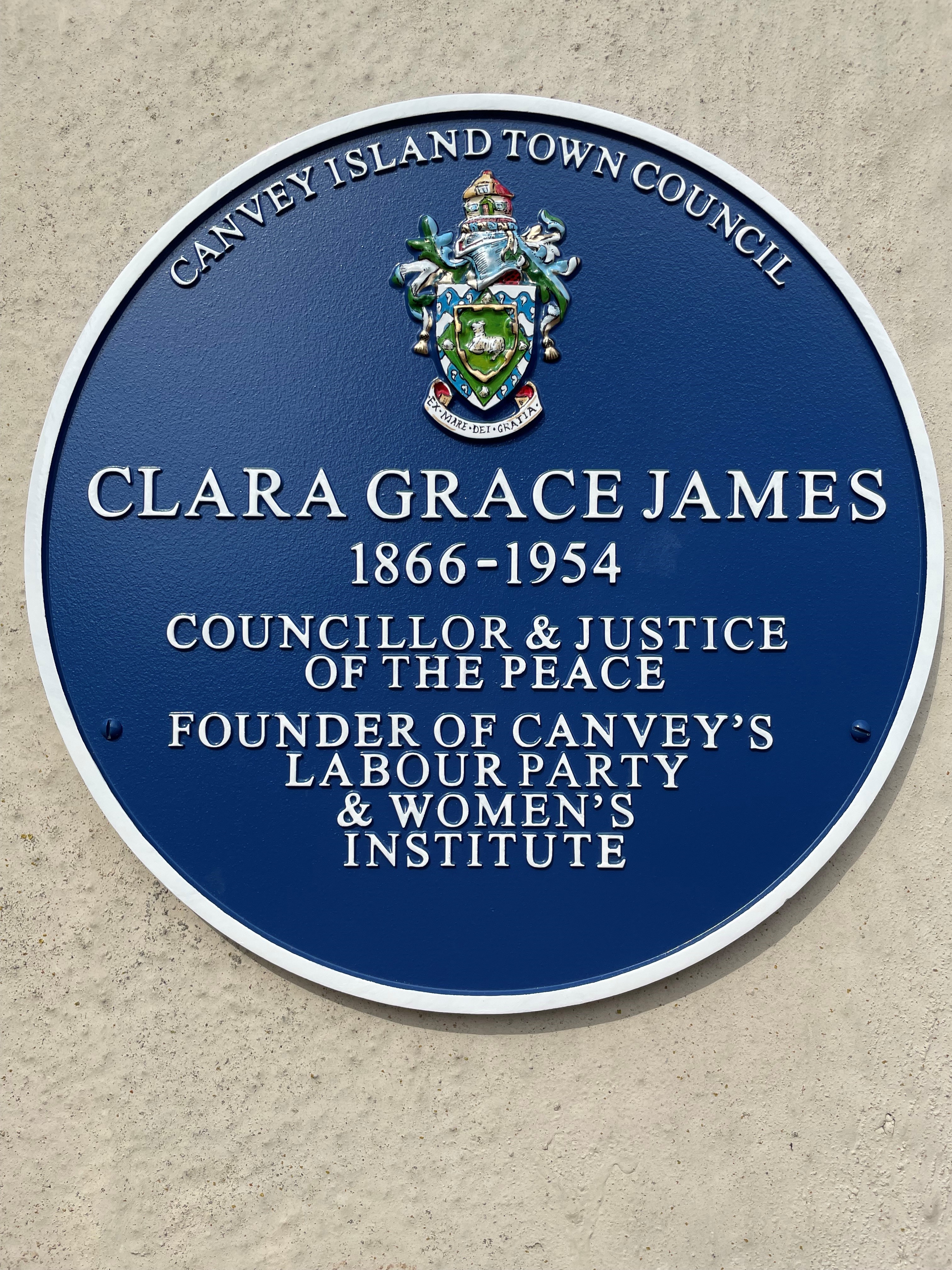 Clara James Blue Plaque