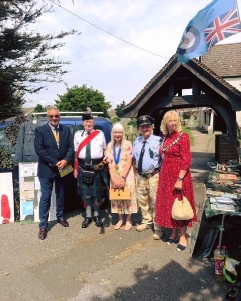 Picture of Town Mayor and Deputy Town Mayor at Heritage Centre Exhibition